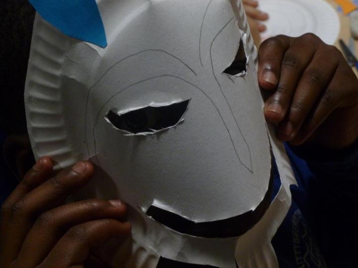 Inuit-style mask